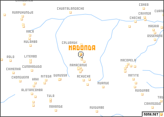 map of Madonda