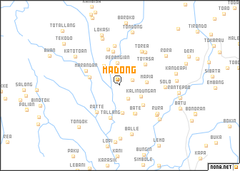 map of Madong