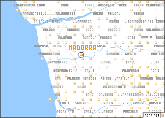 map of Madorra