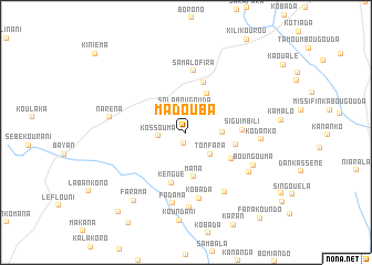 map of Madouba