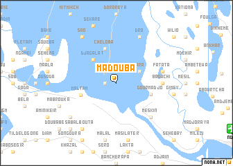 map of Madouba