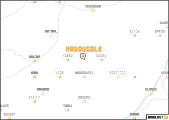 map of Madougolé