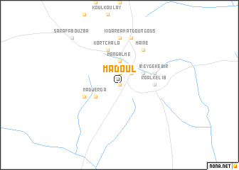 map of Madoul