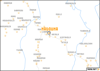 map of Madouma