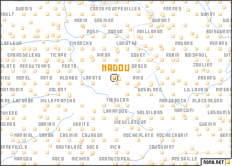 map of Madou