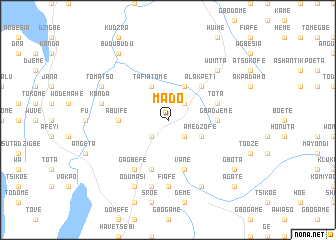 map of Mado