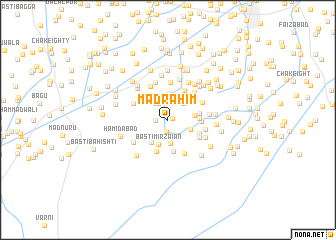 map of Mad Rahīm