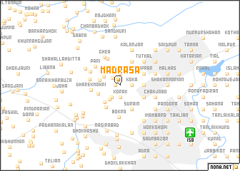 map of Madrasa