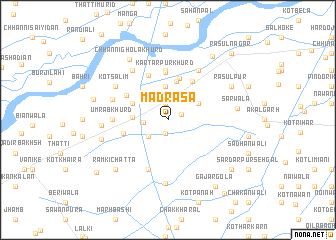 map of Madrasa