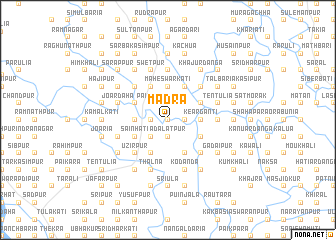 map of Mādra