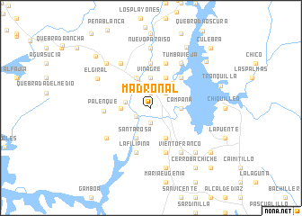 map of Madroñal