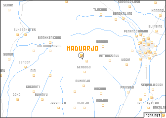 map of Maduarjo