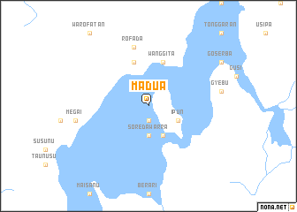 map of Madua