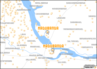 map of Mādu Bānda