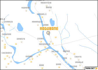 map of Madubane