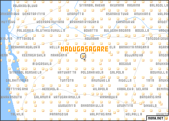 map of Madugas-agare