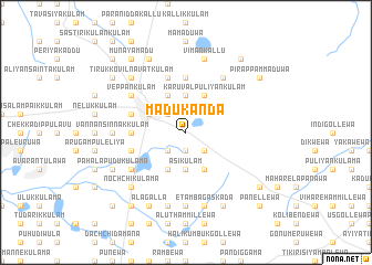 map of Madukanda