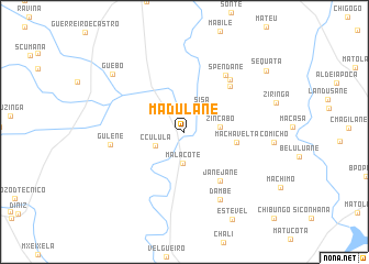 map of Madulane