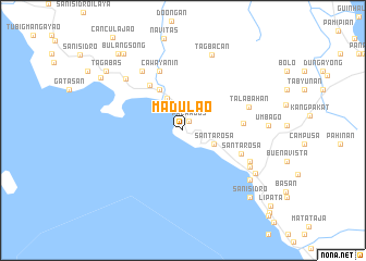 map of Madulao