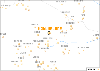 map of Madumelane