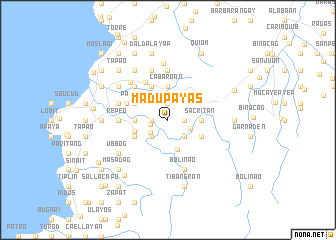 map of Madupayas