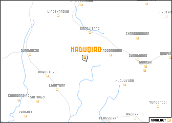 map of Maduqiao