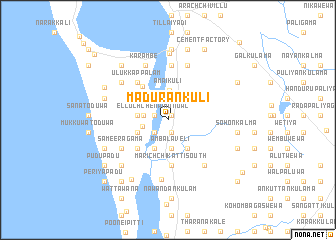 map of Madurankuli