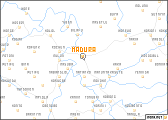 map of Madura