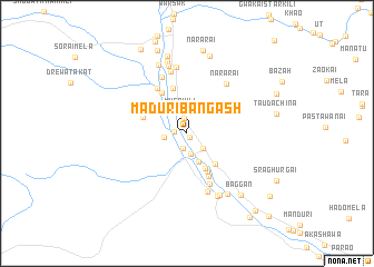 map of Maduri Bangash