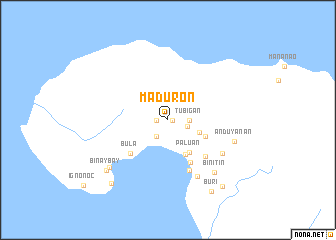 map of Maduron