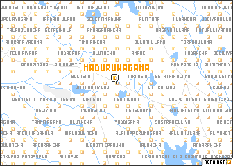 map of Maduruwagama