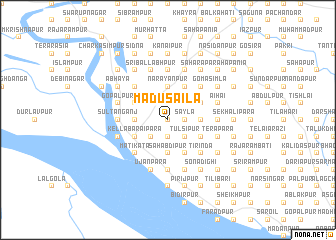 map of Madusaila