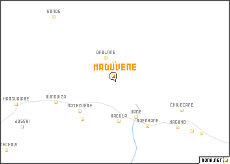 map of Maduvene