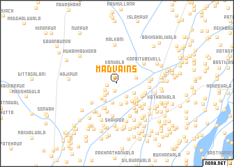 map of Mad Vains