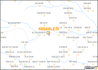 map of Madwaleni