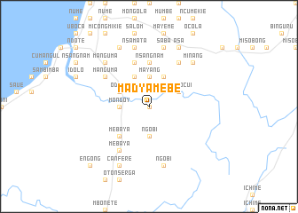 map of Madyamebe
