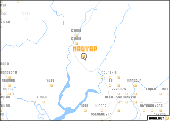 map of Madyap