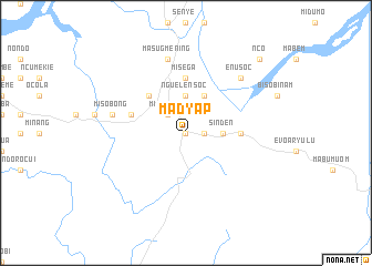 map of Madyap