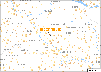 map of Madžarevići