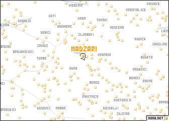 map of Madžari