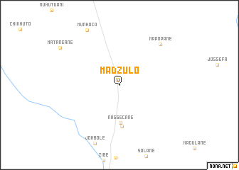 map of Madzulo