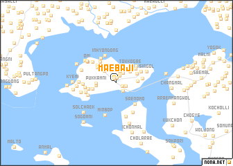 map of Maebaji