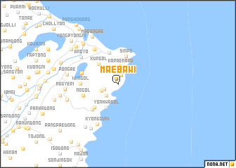 map of Maebawi