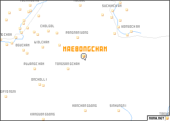 map of Maebongch\