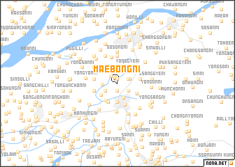 map of Maebong-ni