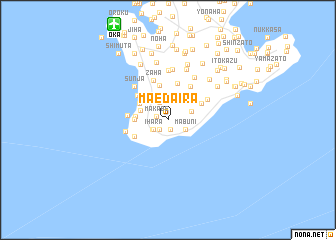 map of Maedaira