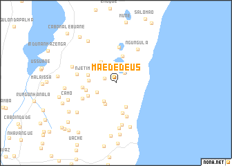 map of Mãe de Deus