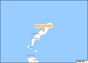 map of Maedomari