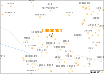 map of Maeganda