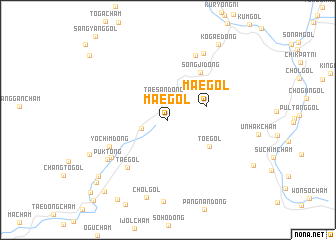 map of Mae-gol